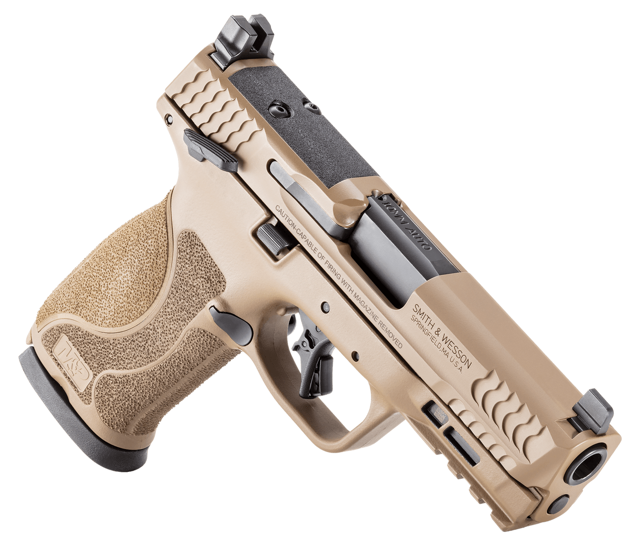 M&P® 10MM M2.0 FDE WITH THUMB SAFETY | Smith & Wesson M&P® 10MM M2.0 FDE WITH THUMB SAFETY | Smith & Wesson
