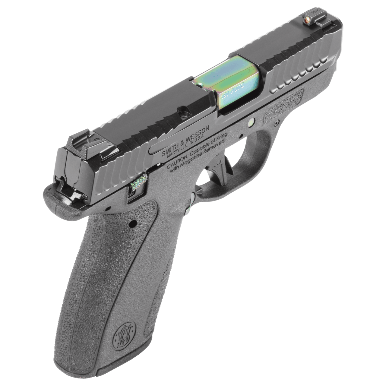 S&W® BODYGUARD® 2.0 THUMB SAFETY TURQUOISE PVD | Smith & Wesson S&W® BODYGUARD® 2.0 THUMB SAFETY TURQUOISE PVD | Smith & Wesson