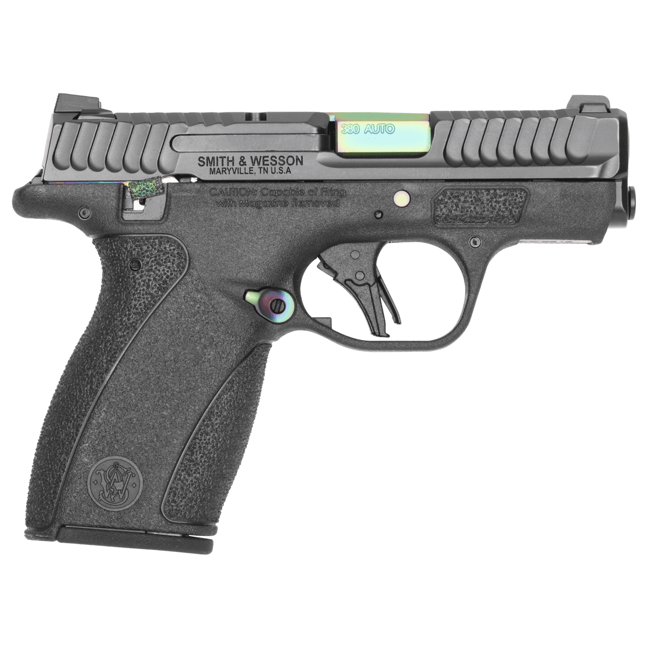 S&W® BODYGUARD® 2.0 THUMB SAFETY TURQUOISE PVD | Smith & Wesson S&W® BODYGUARD® 2.0 THUMB SAFETY TURQUOISE PVD | Smith & Wesson