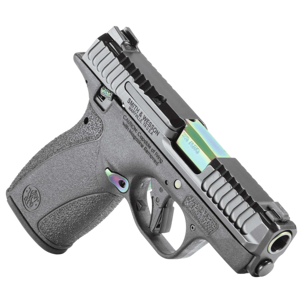 S&W® BODYGUARD® 2.0 THUMB SAFETY TURQUOISE PVD | Smith & Wesson S&W® BODYGUARD® 2.0 THUMB SAFETY TURQUOISE PVD | Smith & Wesson