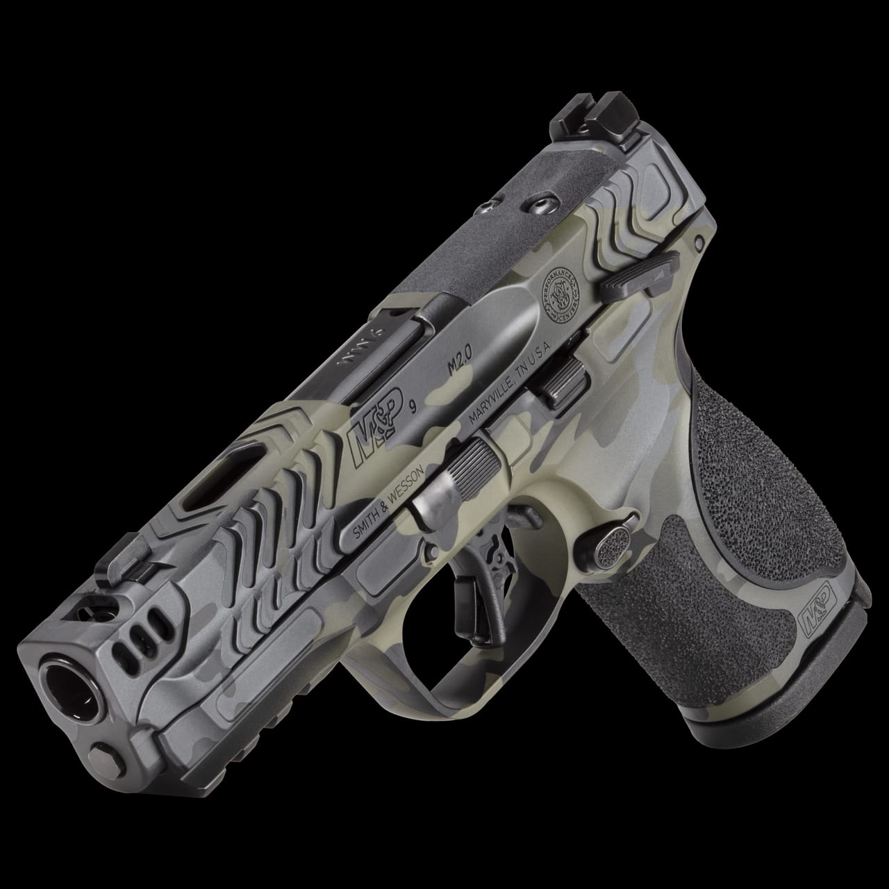 PERFORMANCE CENTER® M&P®9 M2.0® METAL COMPACT CARRY COMP BLACK PERFORMANCE CENTER® M&P®9 M2.0® METAL COMPACT CARRY COMP BLACK