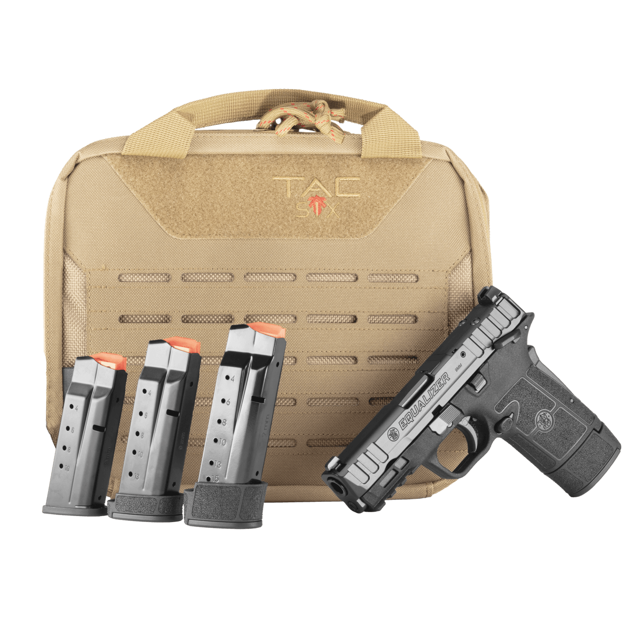 S&W® EQUALIZER WITH TAC SIX™ BAG AND EXTRA MAGS | Smith & Wesson S&W® EQUALIZER WITH TAC SIX™ BAG AND EXTRA MAGS | Smith & Wesson