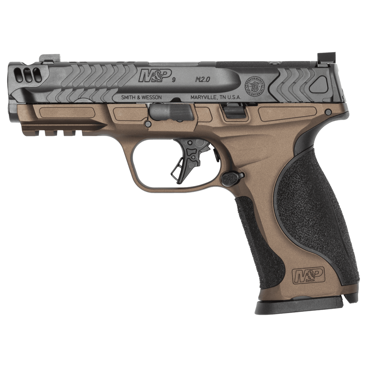 PERFORMANCE CENTER® M&P®9 M2.0 METAL CARRY COMP MIDNIGHT BRONZE PERFORMANCE CENTER® M&P®9 M2.0 METAL CARRY COMP MIDNIGHT BRONZE